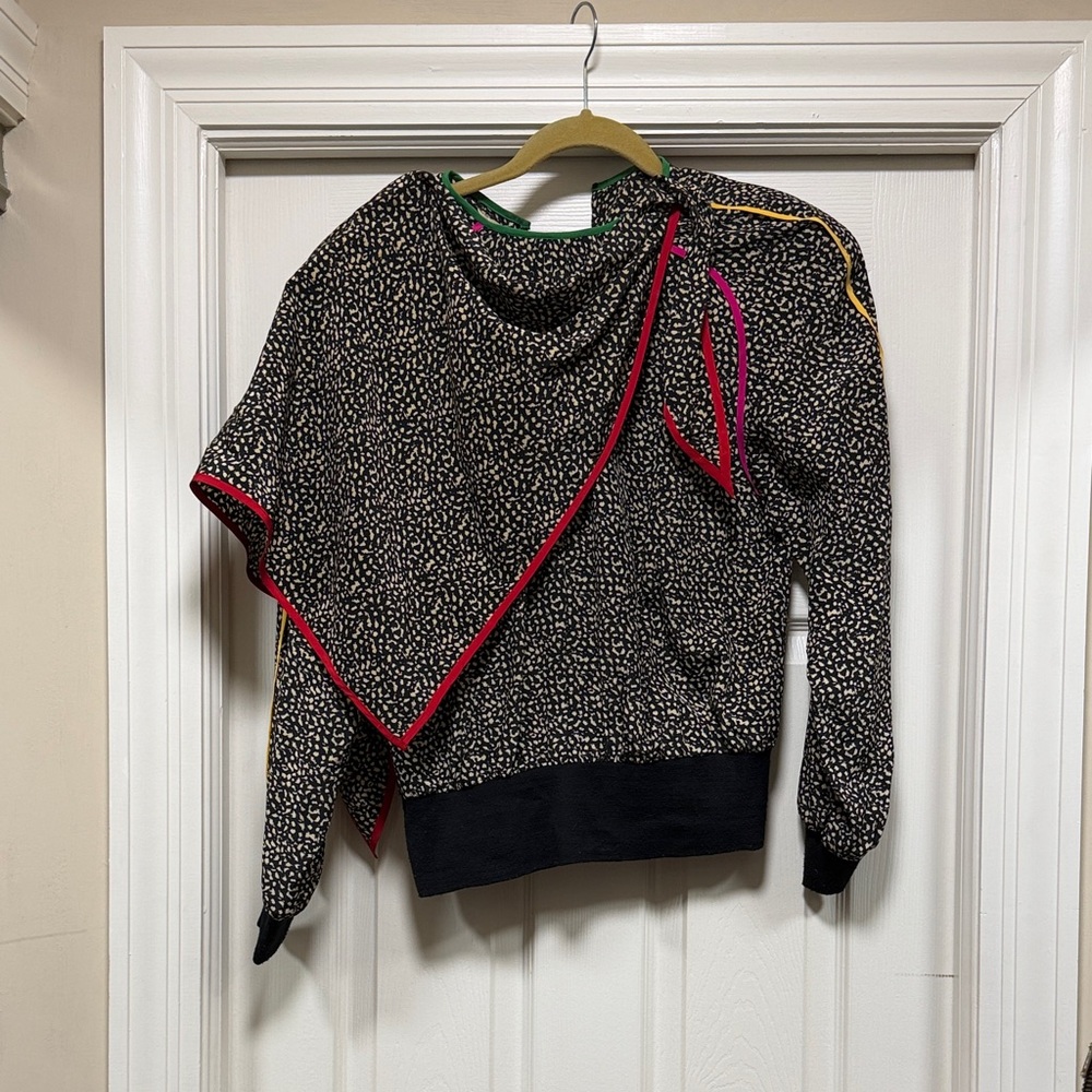 Julie Francis Silk sweatshirt style top